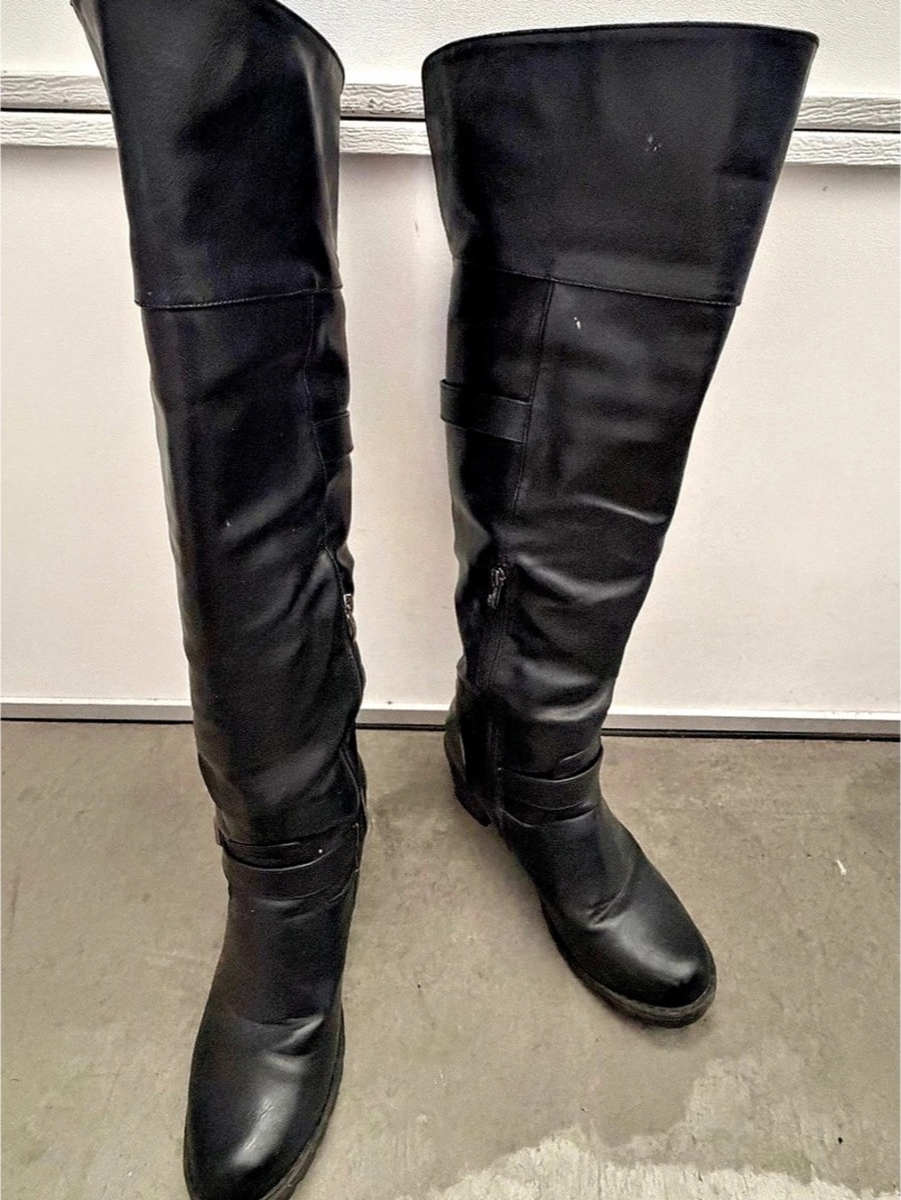 Black Over-the-Knee Boots